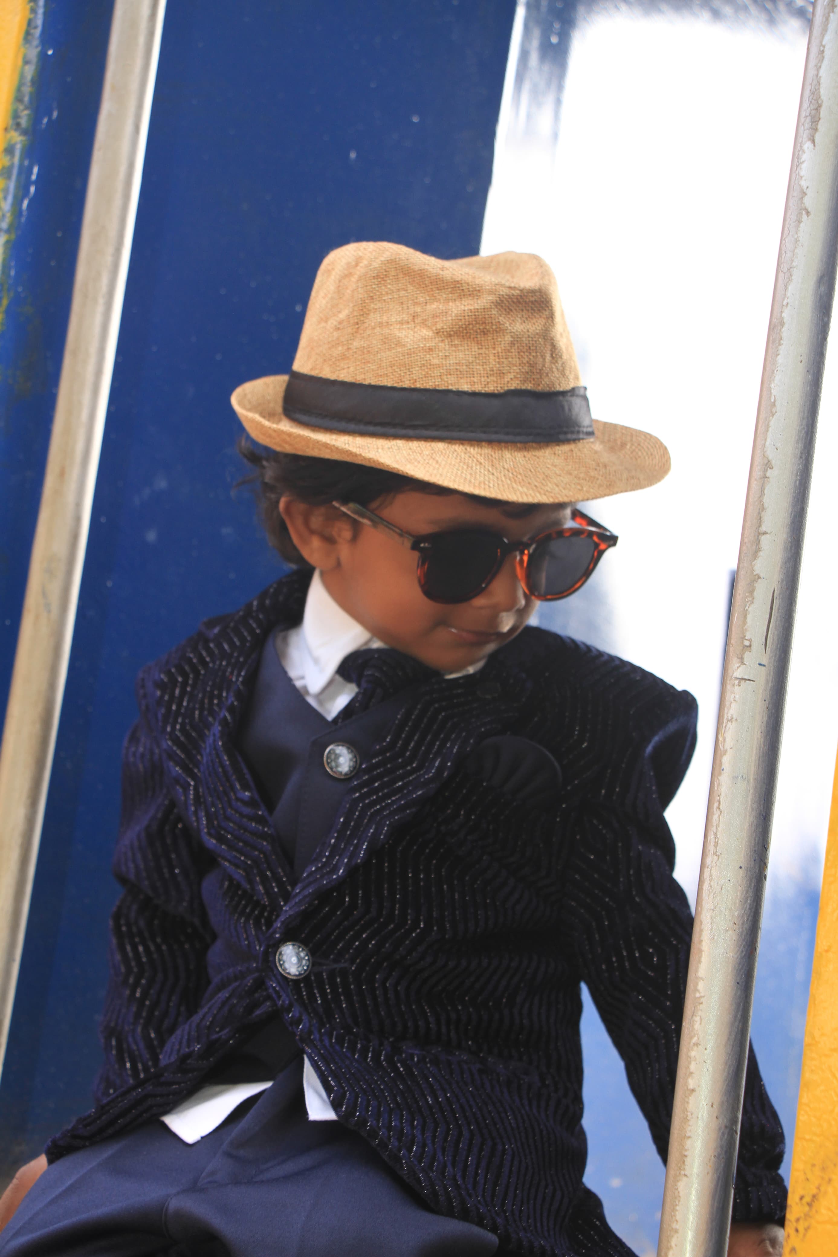 Newborn baby peacefully sleeping in a cradle